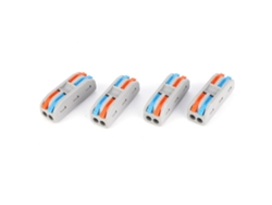 2026-as-50 Piezas Conector de cable de color compacto Suministros eléctricos 11-28awg Pct-2-2