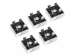 5 diodos rectificadores de puente Kbpc5010 de 50 A y 1000 V, 4 pines para placa de circuito.