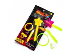 Conjunto 4 Peças - Party Glow Estrela Bk Ygb041 Multicores
