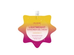 Crema en gel iluminadora con protector solar