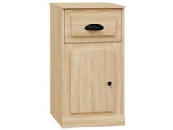 Mueble de almacenaje de roble con cajón Sonoma MAISON EXCLUSIVE (40 x 50 x 75 cm)
