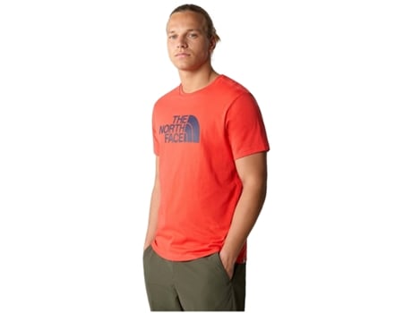 Camiseta de Hombre THE NORTH FACE Corta Ss Easy Rojo (XL)