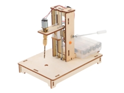 Kit De Mini Taladro De Columna Para Proyectos De Bricolaje, Máquina Perforadora De Escritorio Portátil En Material