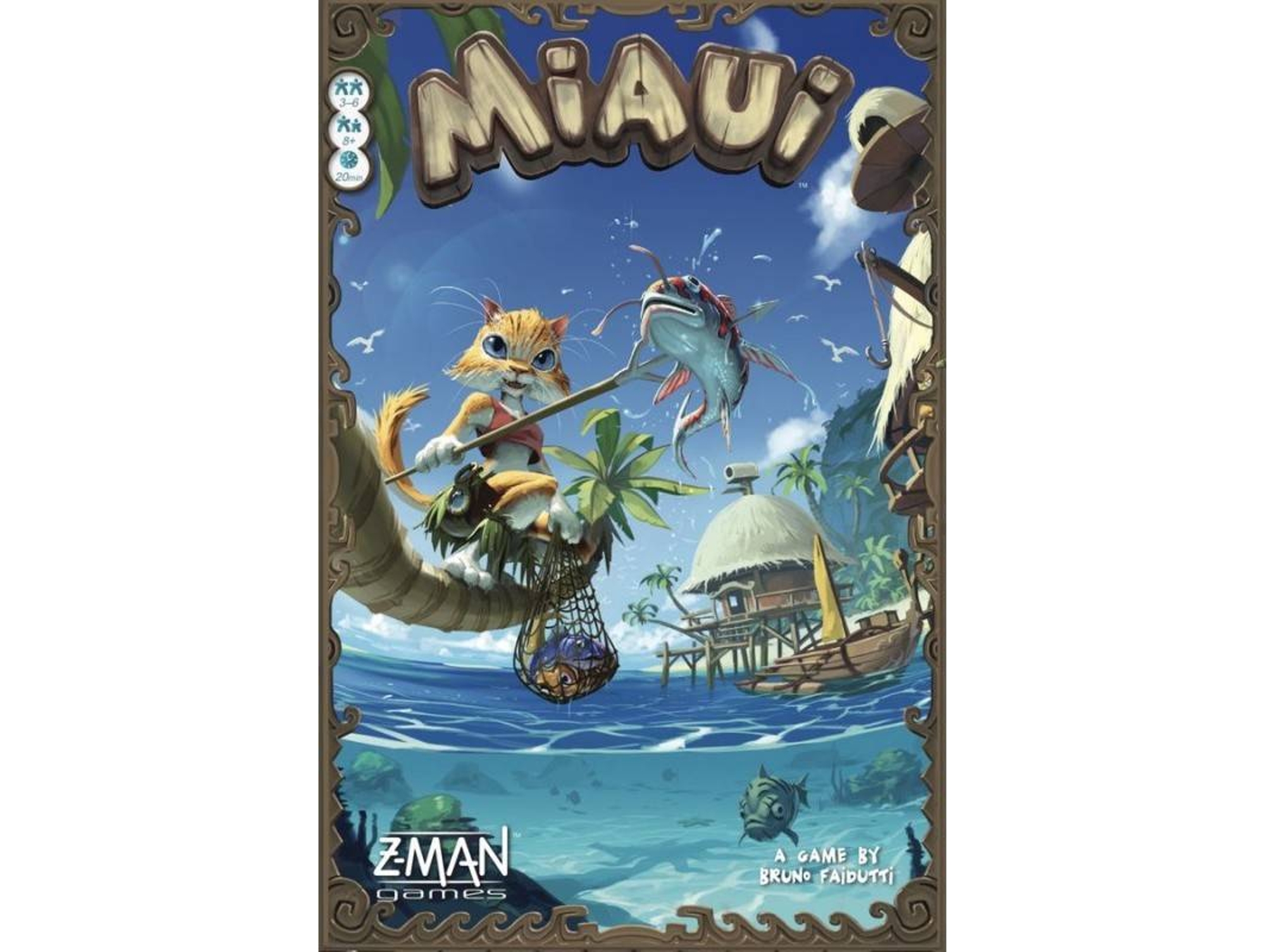 Juego de Mesa Z-MAN GAMES Miaui (Inglés - Edad Mínima: 8)