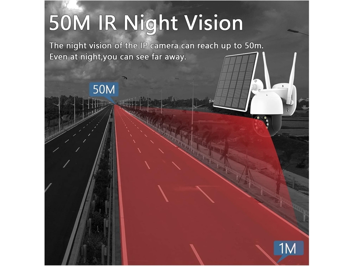 5mp 4g Tarjeta Sim Cámara Solaire Pir Detección De Movimiento Exterior Wifi Vigilancia Seguridad Ptz