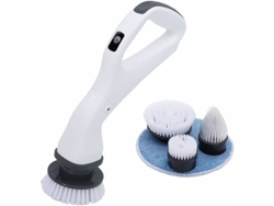 Kit De Cepillo De Limpieza Eléctrico Inalámbrico 4 En 1 Con Rotación De 360 Grados.