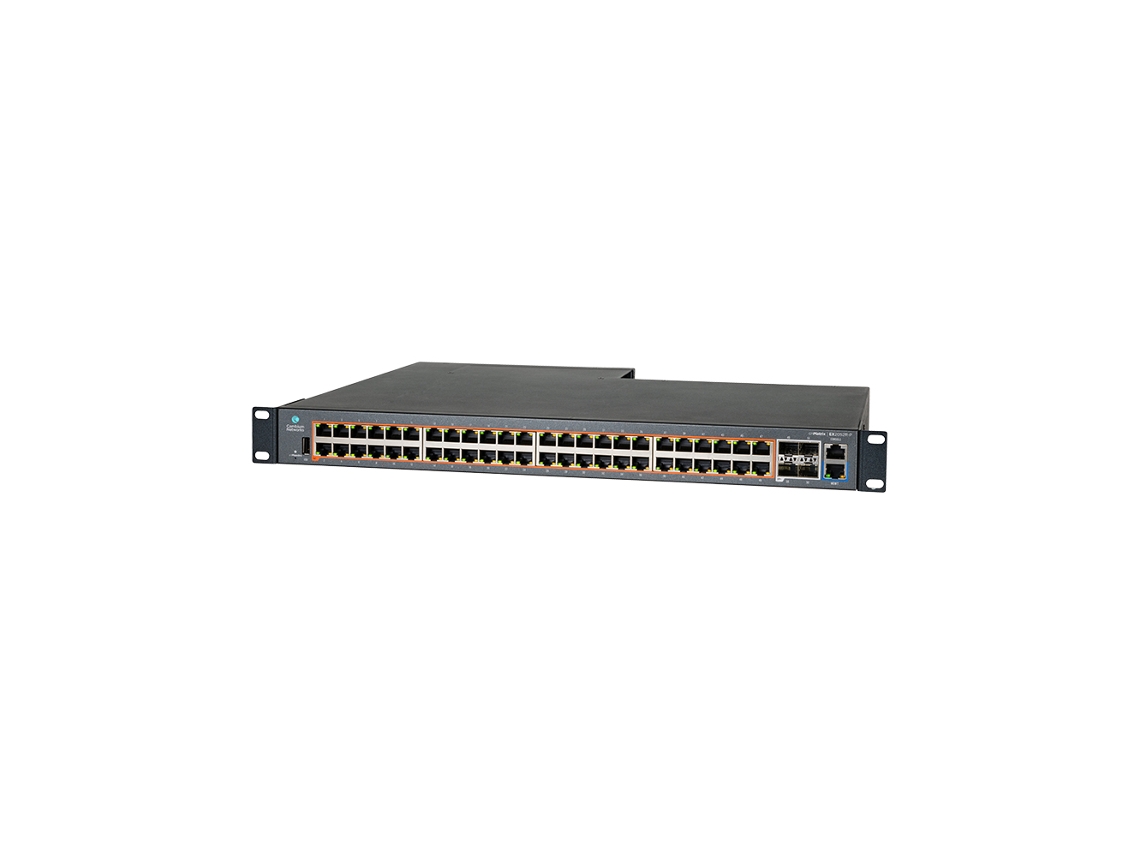 Switch CAMBIUM NETWORKS Ex2052R-P Gigabit Ethernet administrado 10/100/1000 Alimentación a través de Ethernet Poe 1U Negro