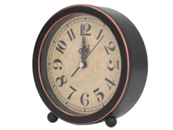 Reloj De Escritorio Silencioso De Estilo Retro, Despertador De Alta Precisión A Pilas Para El Hogar O La Oficina.