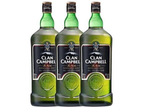Whisky CLAN CAMPBELL Blended Clan Campbell (1.5 L - 3 unidades)