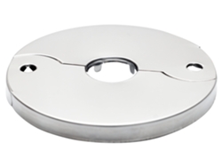 21 mm (1/2) Collar Dividido en Dos Piezas Cromado para Válvulas de Acero - Cubierta para Orificio de Válvula