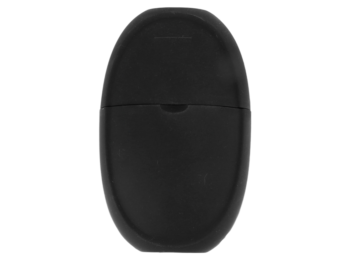 Rodillo Facial De Hielo Para Aliviar El Dolor. Base Antideslizante De Silicona Duradera Para El Cuidado De La Piel. Color Negro.