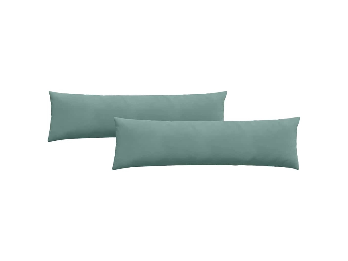 Cojines para sofá (2 unidades) - Cojín para sofá verde mar 145 x 40 cm HARLANV1