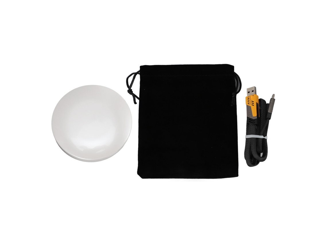 Espejo Uv Smart Sunscreen Testing 1mp Cámara De 60 Grados Soporta Carga De Teléfono Espejo De Maquillaje Portátil Con Luz