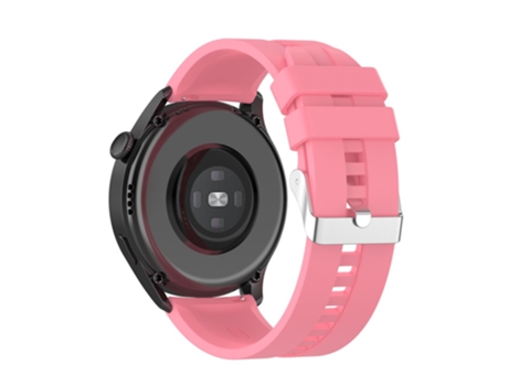 Correa de Silicona ajustable 22mm para Huawei Watch 3/Watch 3 Pro/Watch GT 2 46mm/Watch Buds - rosa