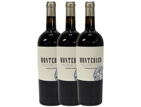 Vino MONTEBACO Montebaco Tempranillo Ribera Del Duero Crianza (0.75 L - 3 unidades)