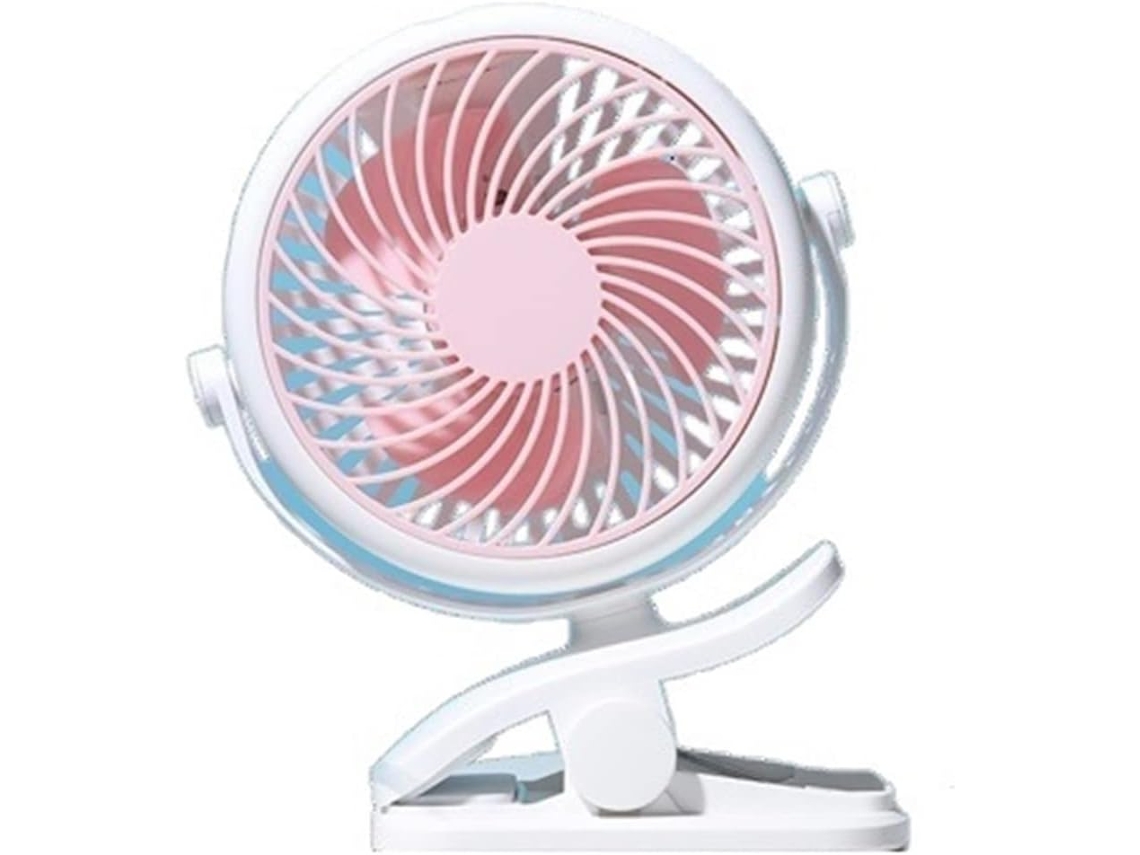 Ventilador De Escritorio Usb Mini Ventilador Con Temporizador Mesa Portátil Fuerte Flujo Aire Rotación 360°