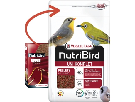 Ración para Pájaros VERSELE LAGA NutriBird Uni Komplet (300 g)