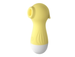 Vibrador De Masaje De Succin Recargable De 10 Frecuencias Para Mujeres (amarillo) Yizhood