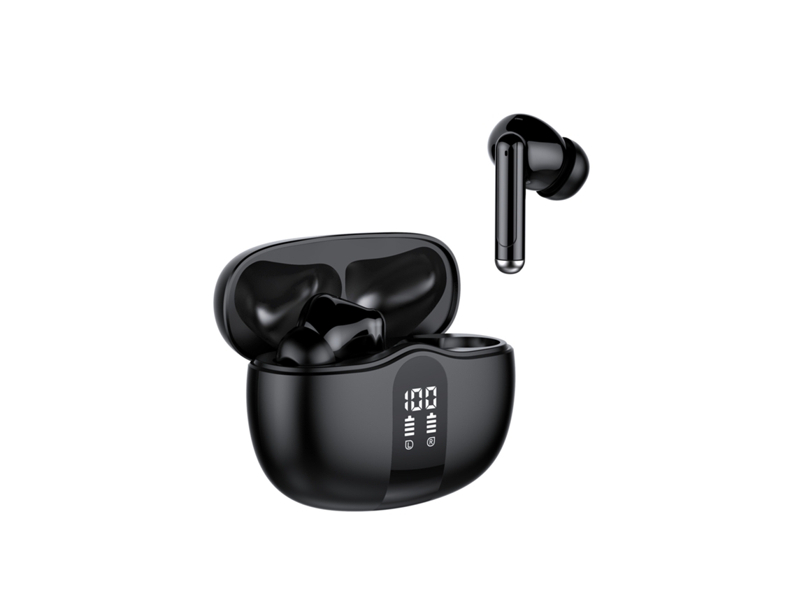 Auriculares Pantalla Led Dual Bluetooth 5.3 36h Bass Profundo 4 Micrófonos Enc Ip7 Usb-c