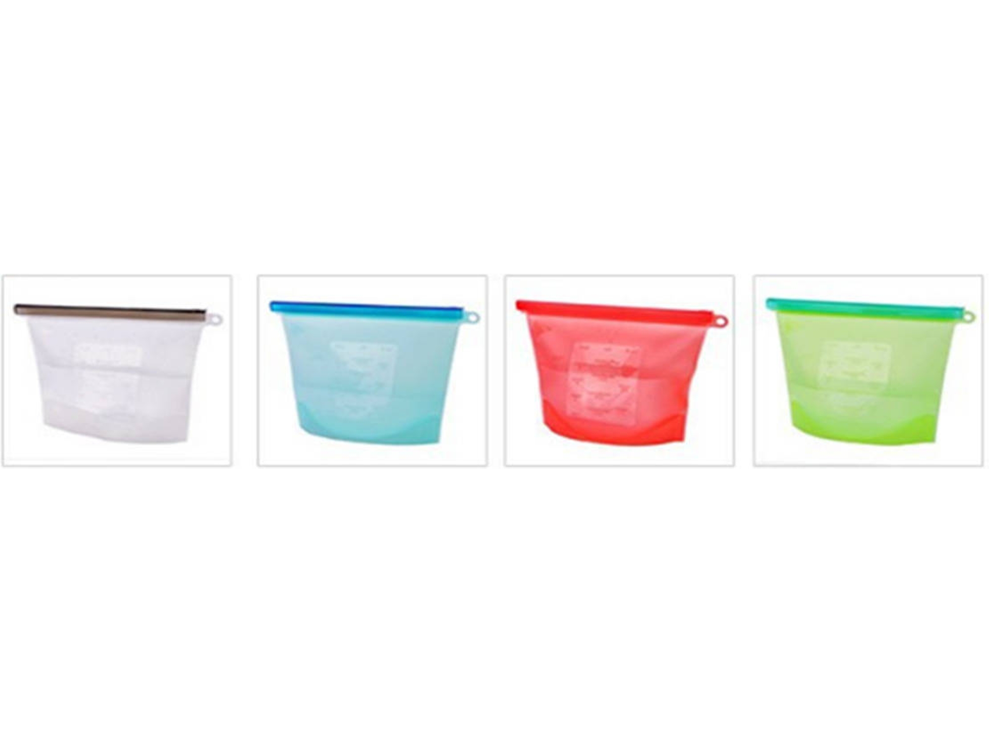 Bolsas de Conservación WJS 4 unidades Ziplock (3000 ml)