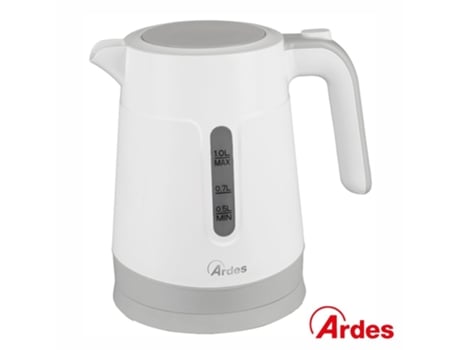 White Electric Water Hervir 2200W 1L Ardes