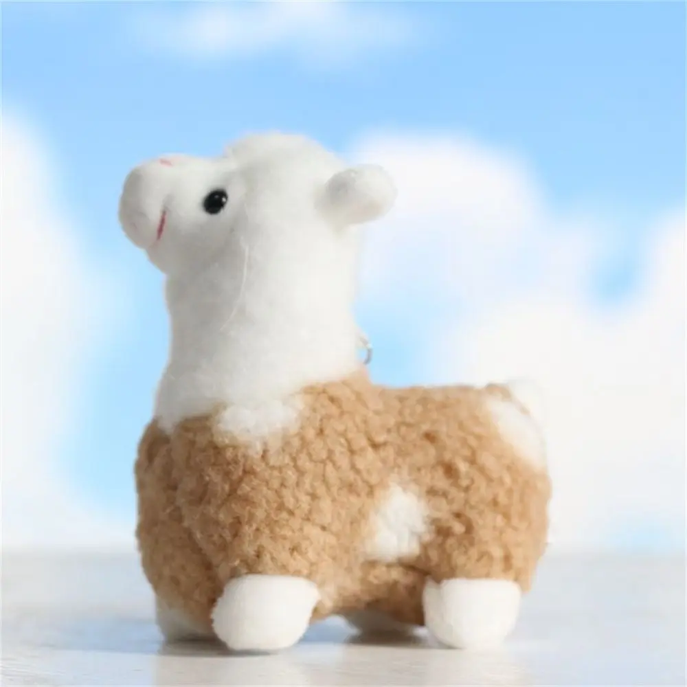 (marrón) Colgante De Peluche Para Bolso, Llavero De Peluche Con Forma De Animal