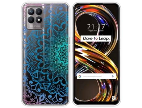 Carcasa Realme 8i TUMUNDOSMARTPHONE Dibujos Transparente Multicolor