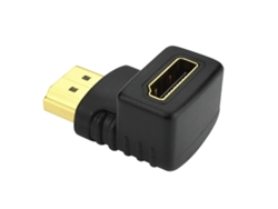 Adaptador HDMI/HDMI formato L Sanda SD 7248 negro