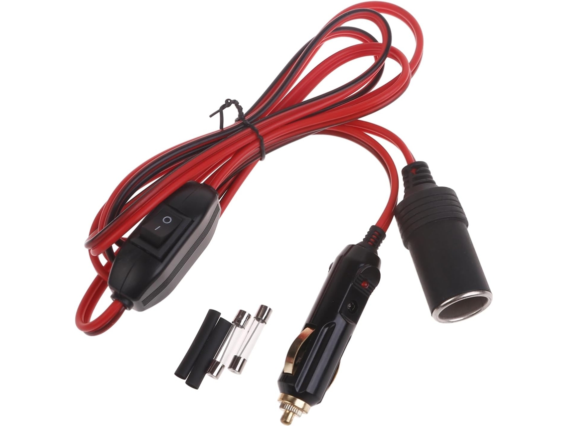 Cable Alargador Para Coche De 30 X 100 X 300 Cm, 12 V, 24 Enchufes Macho A Hembra.
