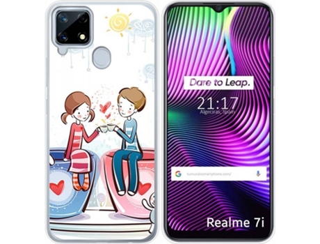Carcasa Realme 7i / Narzo 30A TUMUNDOSMARTPHONE Café Multicolor