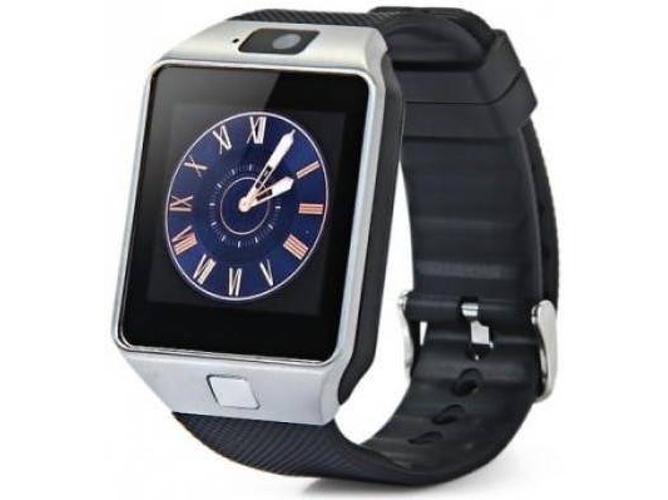 Smartwatch LKS Bluetooth Multifuncional Dz09 (Plateado)