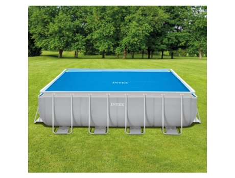 Cubierta de piscina solar polietileno azul 476x234 cm INTEX