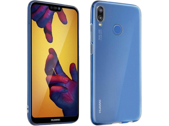 Carcasa y Protector de Cristal Templado Huawei P20 Lite AVIZAR 360 Transparente