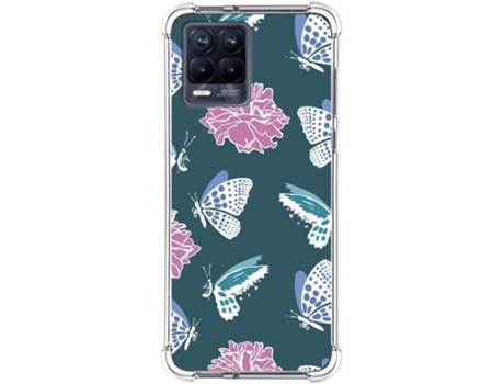 Carcasa Realme 8 4G TUMUNDOSMARTPHONE Dibujos Antigolpes Flores 10 Multicolor
