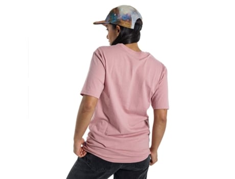 Camiseta de Hombre BURTON Horizontal Mountain Rosa (S)