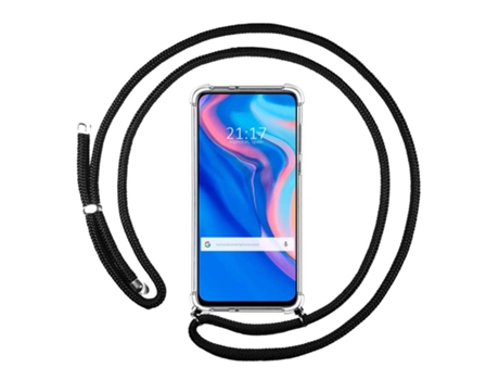 Carcasa Huawei P Smart Z TUMUNDOSMARTPHONE Colgante Negro