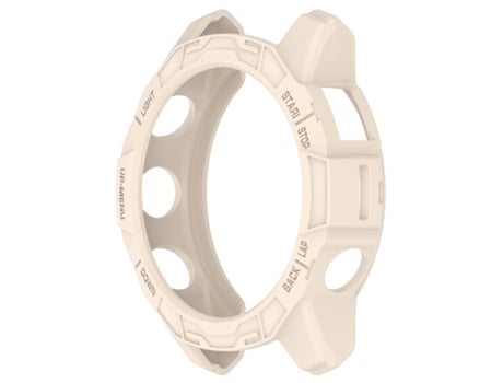 Capa protetora de relógio para Garmin EPIX pro 42mm, Garmin Fenix 7S pro/ 7S Blanco cálido