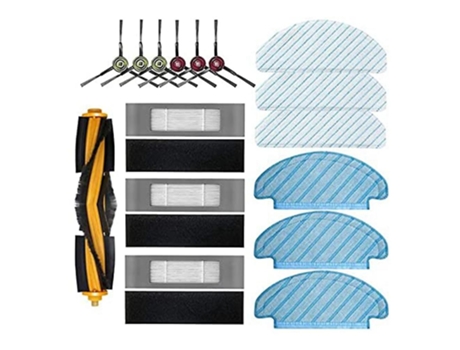 Kit de filtro rolo escova principal para ecovacs deebot ozmo t8 t9 aivi max
