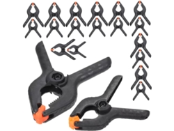 Juego de 20 clips de resorte resistentes para carpintería, clips pequeños para cortinas y Per Gokoco
