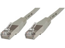 Cable de Red MICROCONNECT (RJ45 - 25 cm - Gris)