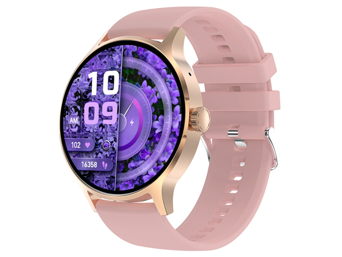 Smartwatch, pantalla AMOLED de 1,43 pulgadas, resistente al agua, 100 modos deportivos Mdug (rosa)