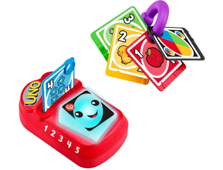 Juego de Cartas FISHER PRICE O meu primeiro UNO (Edad Mínima: 6 Meses - Dificultad: Baja)
