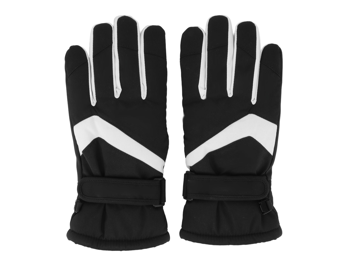 Guantes De Invierno Con Pantalla Táctil Impermeables Y Liner De Felpa Calientisimos Para Hombres Y Mujeres Para Ciclismo Y Esquí Talla L Negro