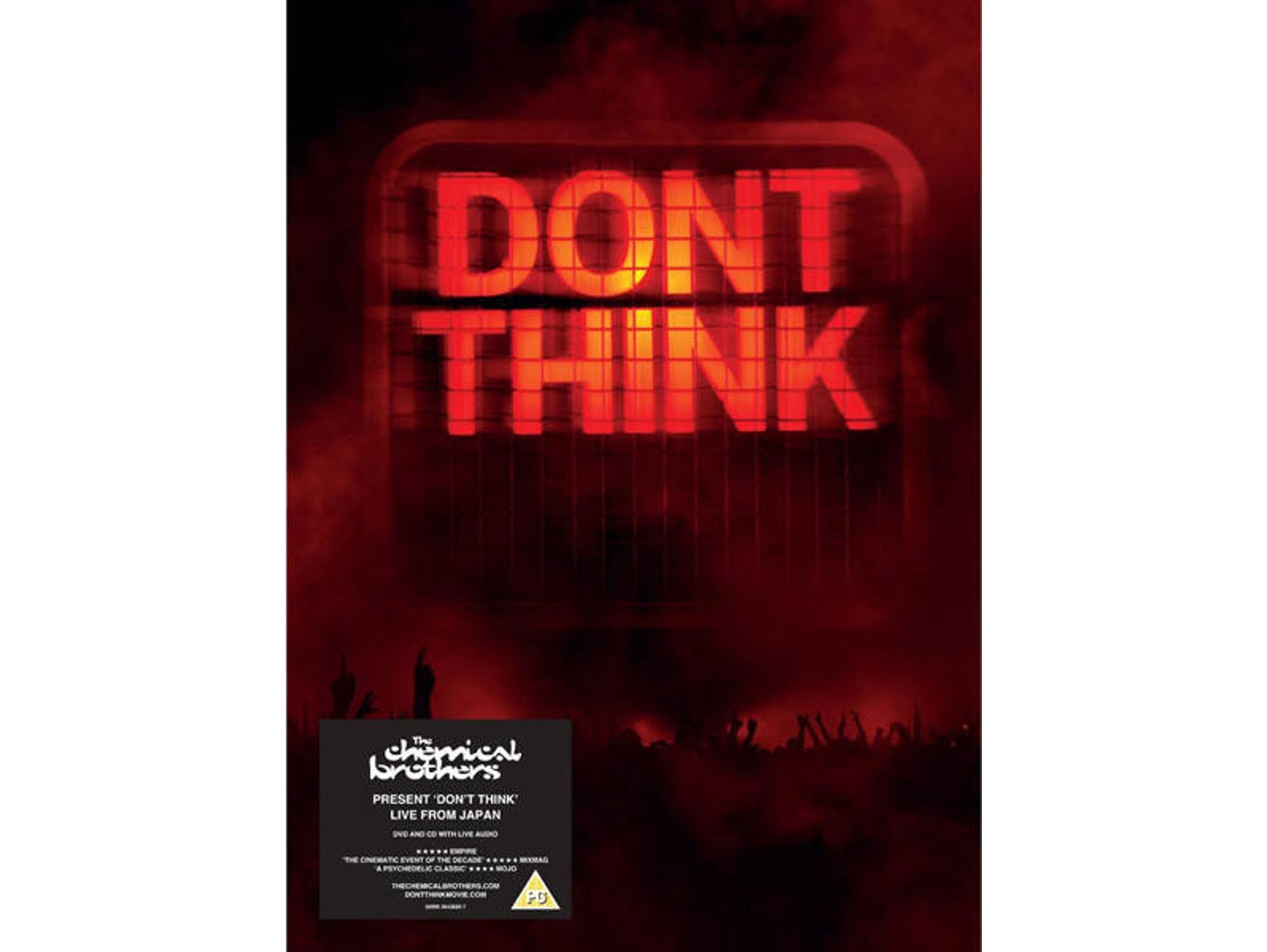 CD+DVD The Chemical Brothers - Don't Think (2CDs)