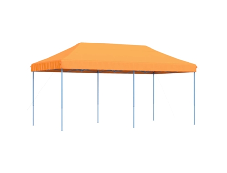 Tienda de fiesta plegable Pop-Up naranja VIDAXL (580x292x315 cm)