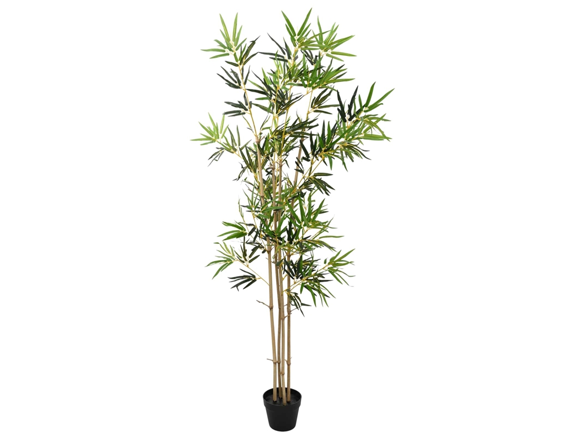 Maison Exclusive - Árvore De Bambu Artificial Verde 75,5 X 18 X 175 Cm