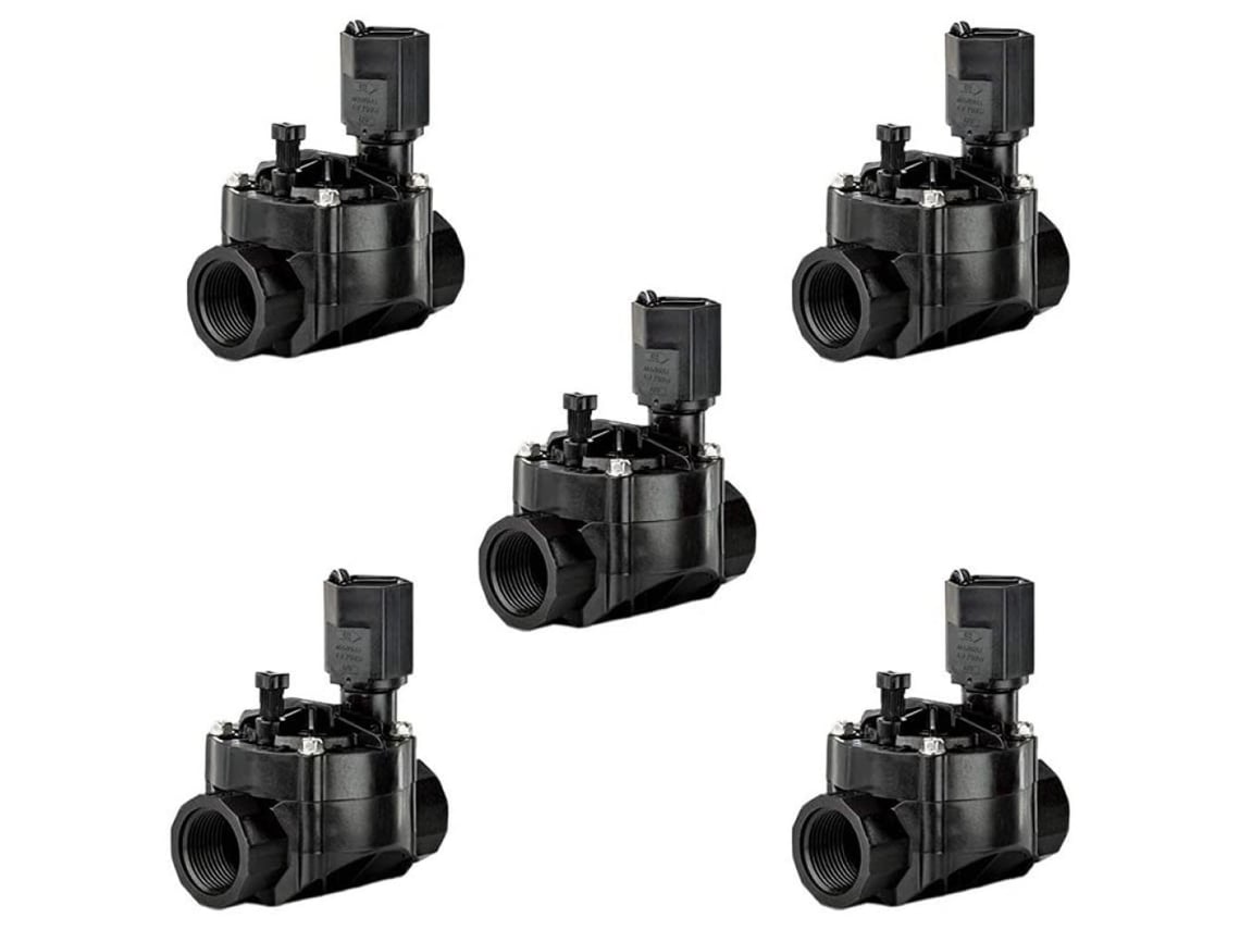 Electroválvula 100-hv 9v 1 Rain Bird (pack De 5 Unidades) La Válvula Rain Bird 100-hv Con Solenoide De 9v Es Perfecta Para Sistemas De Riego Que Usan
