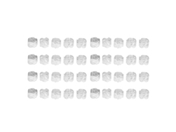 40 Perlas De Barba Vintage Plata Para Pulseras Diy Y Trenzas De Pelo