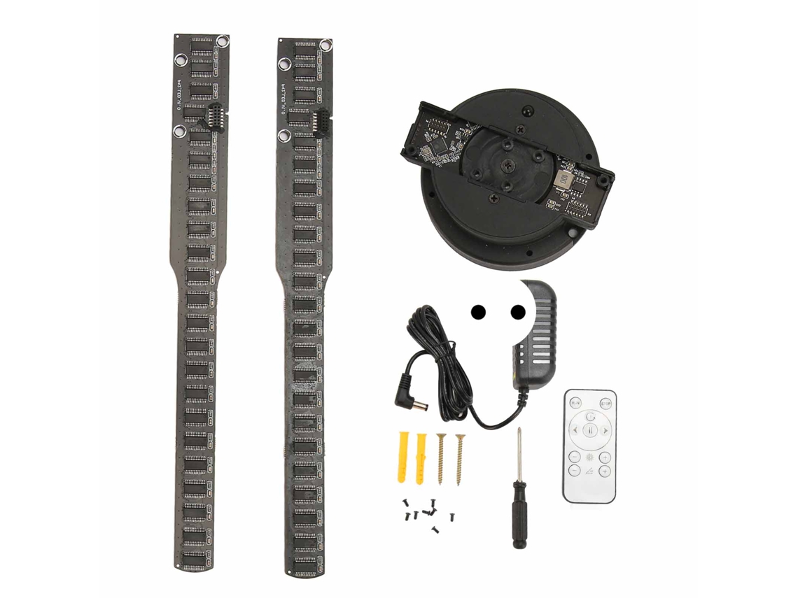 Ventilador holográfico 3D compatible con aplicaciones HD 1024x800