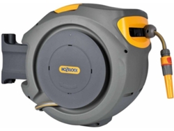 Hozelock Carrete de manguera de pared con manguera de 20 m Auto Reel